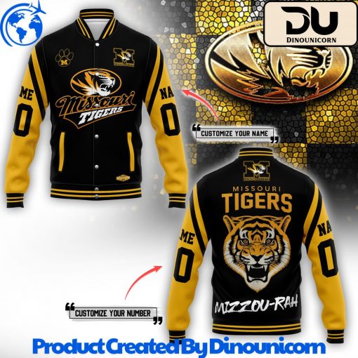 Missouri Tigers Football NCAA Baseball Jacket