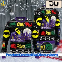 Nananana Christmas Batman DC Comics Ugly Christmas Sweater