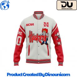 Nebraska Cornhuskers Football NCAA Baseball Jacket