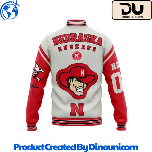 Nebraska Cornhuskers Football NCAA Baseball Jacket