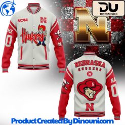 Nebraska Cornhuskers Football NCAA Baseball Jacket