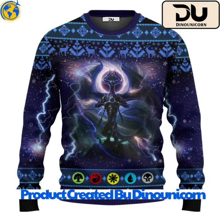 Nicol Bolas Magic the Gathering Ugly Christmas Sweater