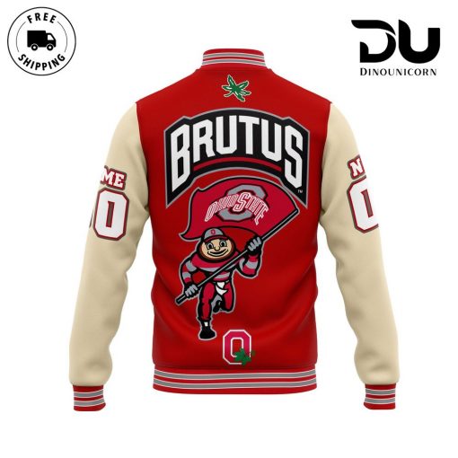 Ohio State Buckeyes Football NCAA Baseball Jacket