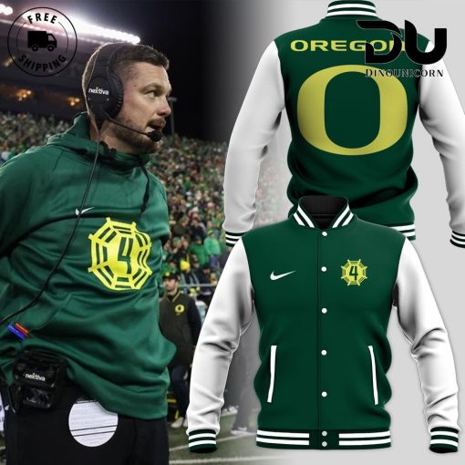 Oregon Ducks Football NCAA Baseball Jacket