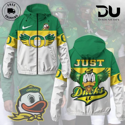 Oregon Ducks Football NCAA Windbreaker Jacket