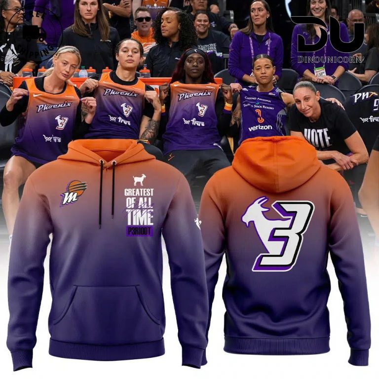 Phoenix Mercury GOAT WNBA Hoodie