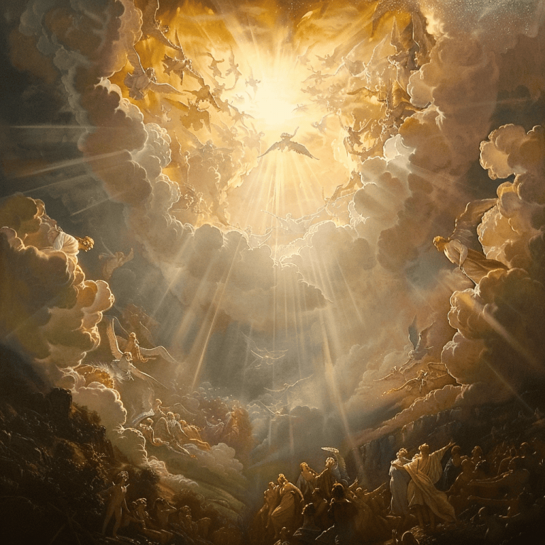 Radiant Glory as described in the bible Radiant Glory as described in the bible