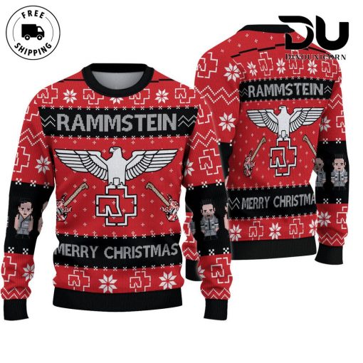 Rammstein Band Ugly Christmas Sweater