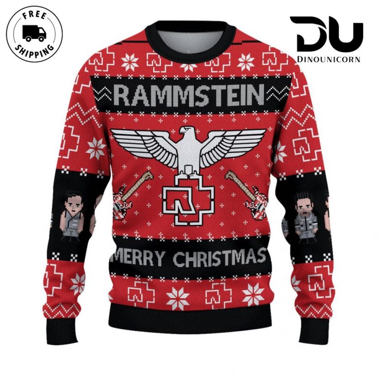 Rammstein Band Ugly Christmas Sweater