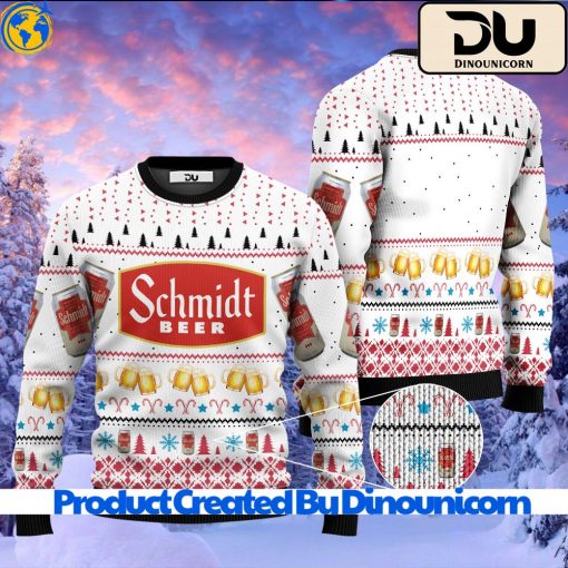 Schmidt Beer Ugly Christmas Sweater