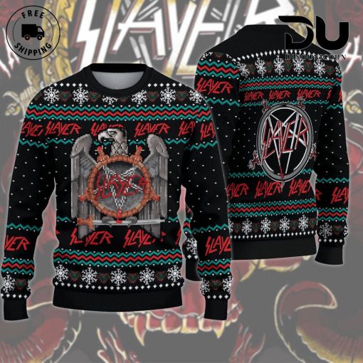 Slayer Band Ugly Christmas Sweater