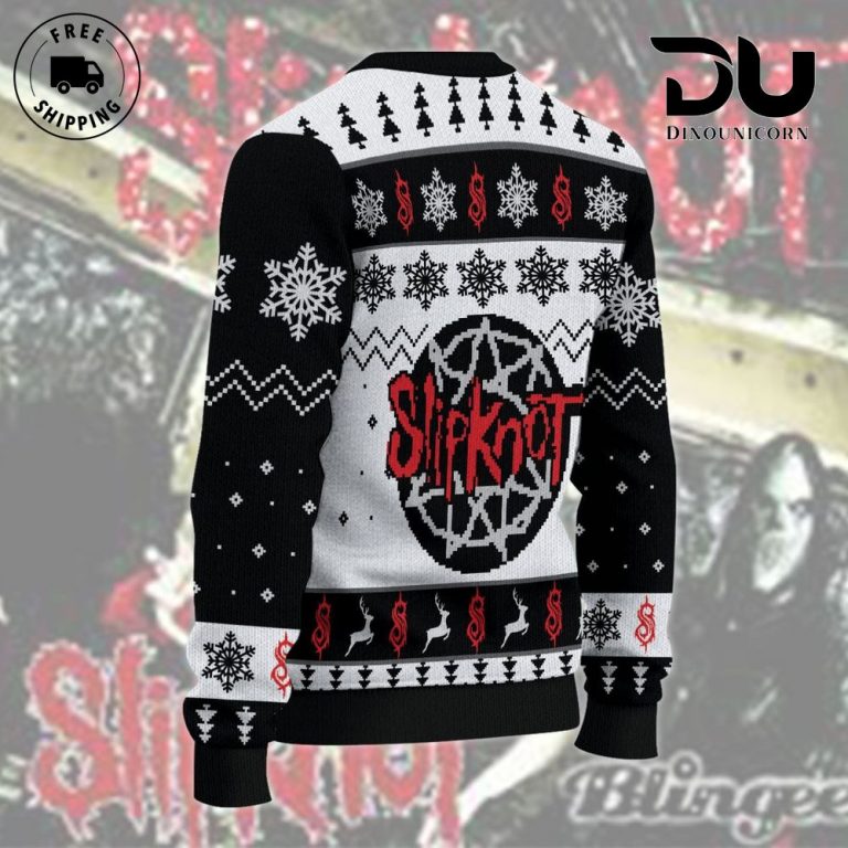 Slipknot Band Ugly Christmas Sweater