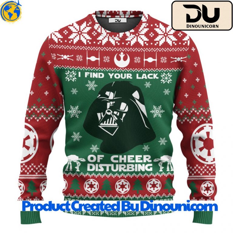 Star Wars Darth Vader Ugly Christmas Sweater