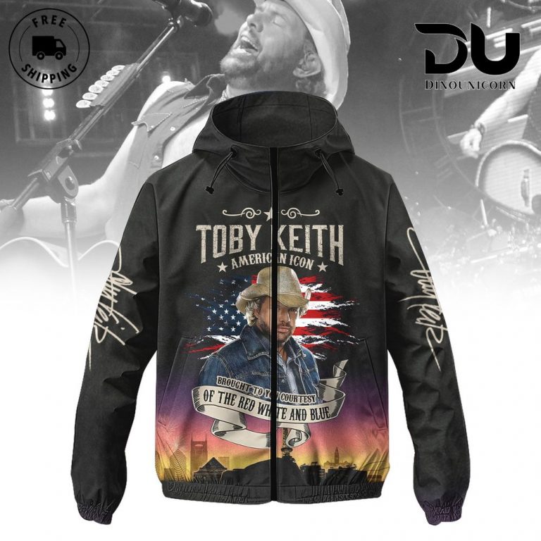 Toby Keith American Icon Windbreaker Jacket