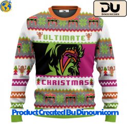 Ultimate Warrior Pro Wrestling Ugly Christmas Sweater