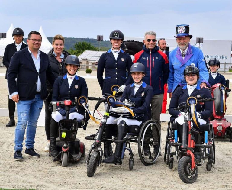 U.S. Paralympic Dressage Team Wins Historic Gold in Team Final at Paris 2024 Paralympic Games