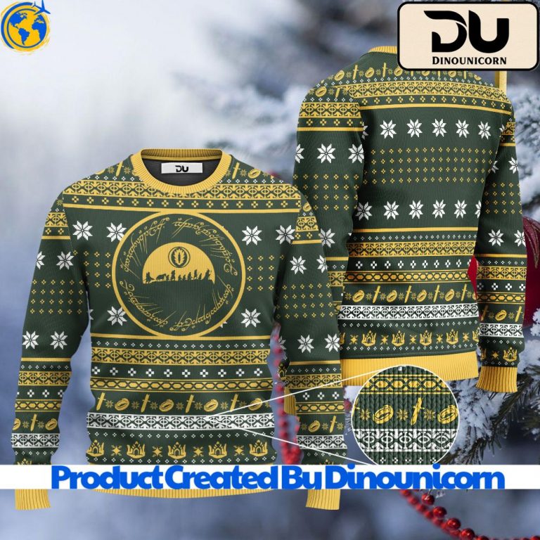 The Fellowship Lotr Ugly Sweater