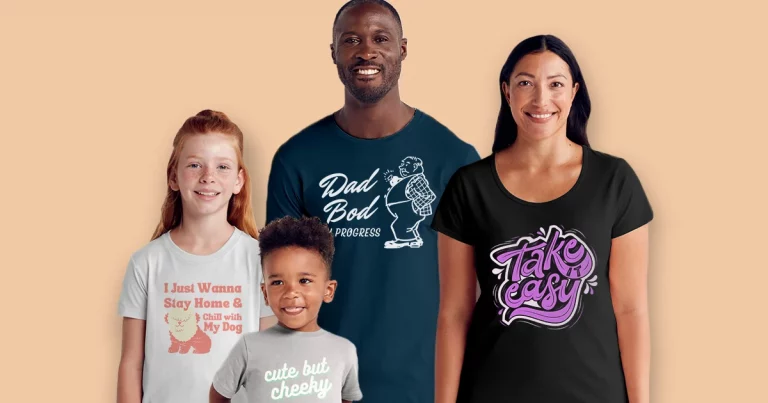 T-Shirt Size Family