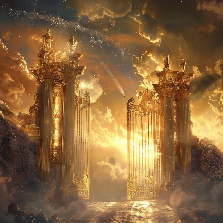 picture of Pearly Gates from heaven What Does Heaven Look Like?