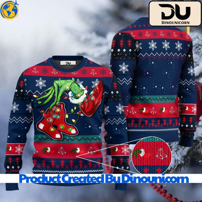 Boston Red Sox MLB Ugly Christmas Sweater