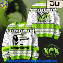 Charli XCX Ugly Christmas Sweater