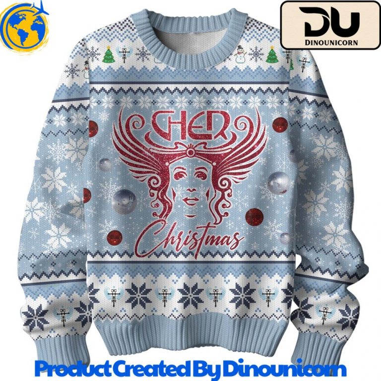 Cher Ugly Christmas Sweater