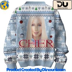 Cher Ugly Christmas Sweater