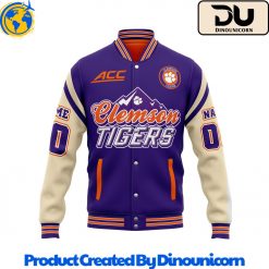 Clemson Tigers Football NCAA Baseball Jacket