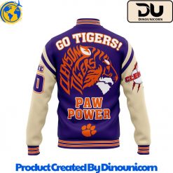 Clemson Tigers Football NCAA Baseball Jacket