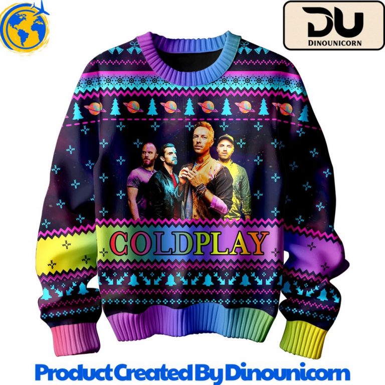 Coldplay Ugly Christmas Sweater