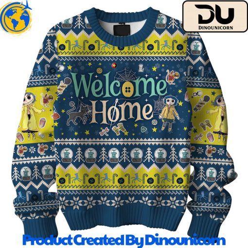 Coraline Ugly Christmas Sweater