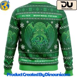 Cthulhu Cultist Ugly Christmas Sweater