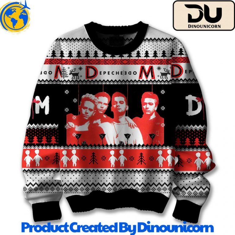 Depeche Mode Ugly Christmas Sweater