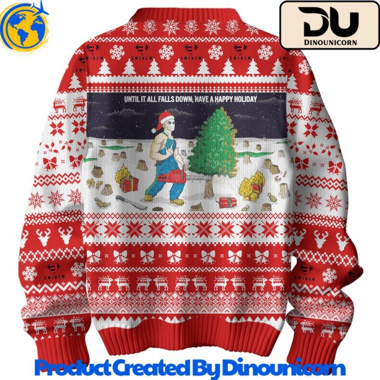 Eminem Ugly Christmas Sweater