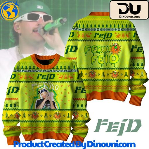 Feid Ugly Christmas Sweater