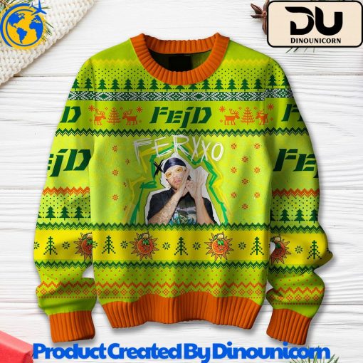 Feid Ugly Christmas Sweater