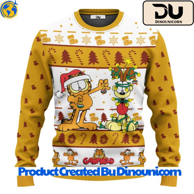 Garfield Ugly Christmas Sweater