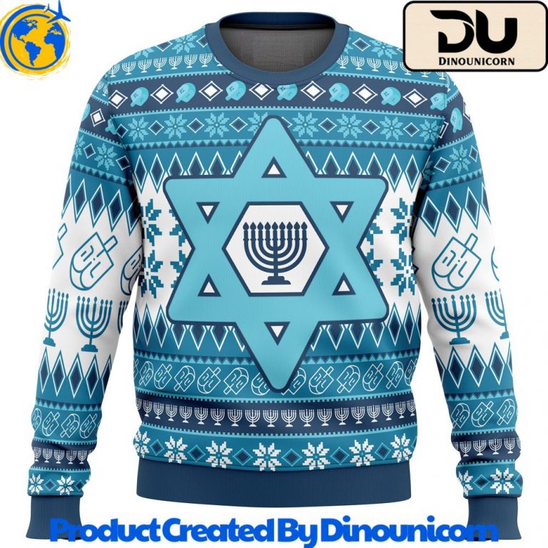 Hanukkah Ugly Christmas Sweater