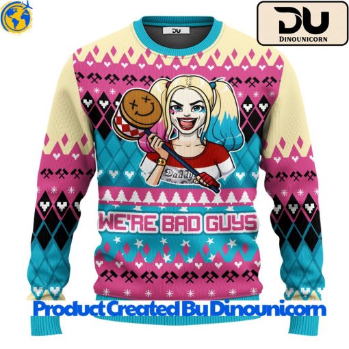 Harley Quinn Ugly Christmas Sweater