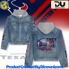 Kansas City Chiefs Football NFL Hooded Denim Jacket