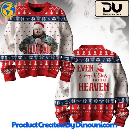 Jelly Roll Ugly Christmas Sweater