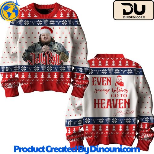 Jelly Roll Ugly Christmas Sweater