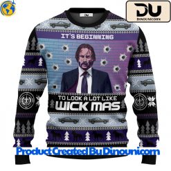 John Wick Ugly Christmas Sweater