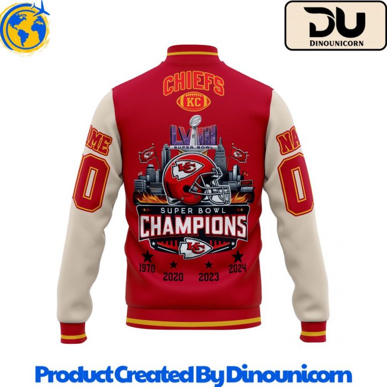 Kansas City Chiefs NFL Baseball Jacket