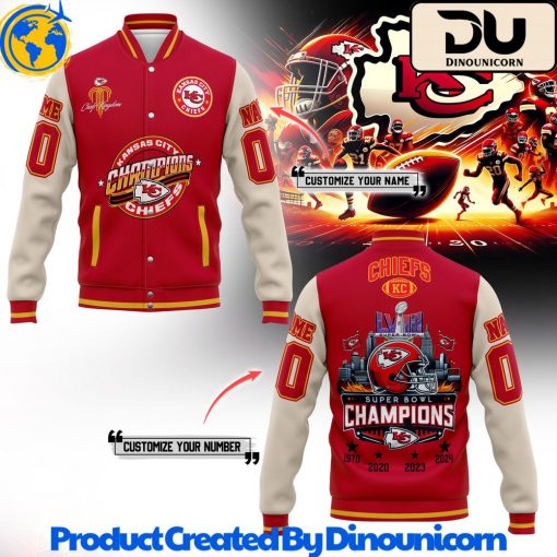 Kansas City Chiefs NFL Baseball Jacket