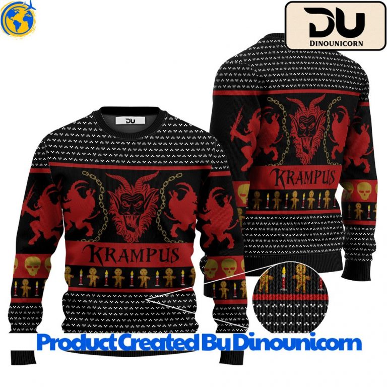 Krampus Ugly Christmas Sweater