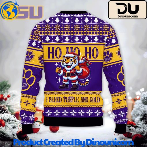 LSU Tigers Football NCAA Ugly Christmas Sweater