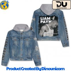 Liam Payne RIP Hooded Denim Jacket