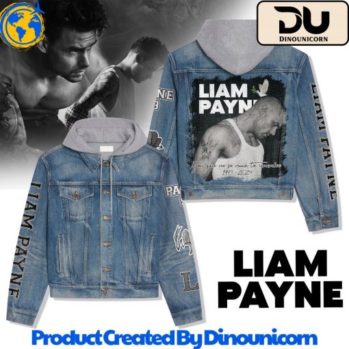 Liam Payne RIP Hooded Denim Jacket