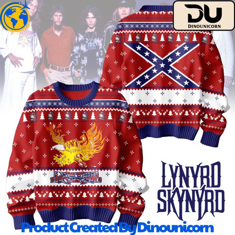 Lynyrd Skynyrd Ugly Christmas Sweater